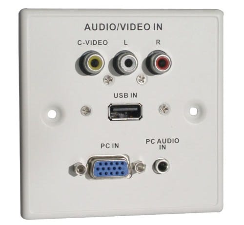 Lindy Dual HDMI Wall Plate
