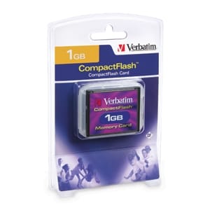 Verbatim Compact Flash Card 1GB