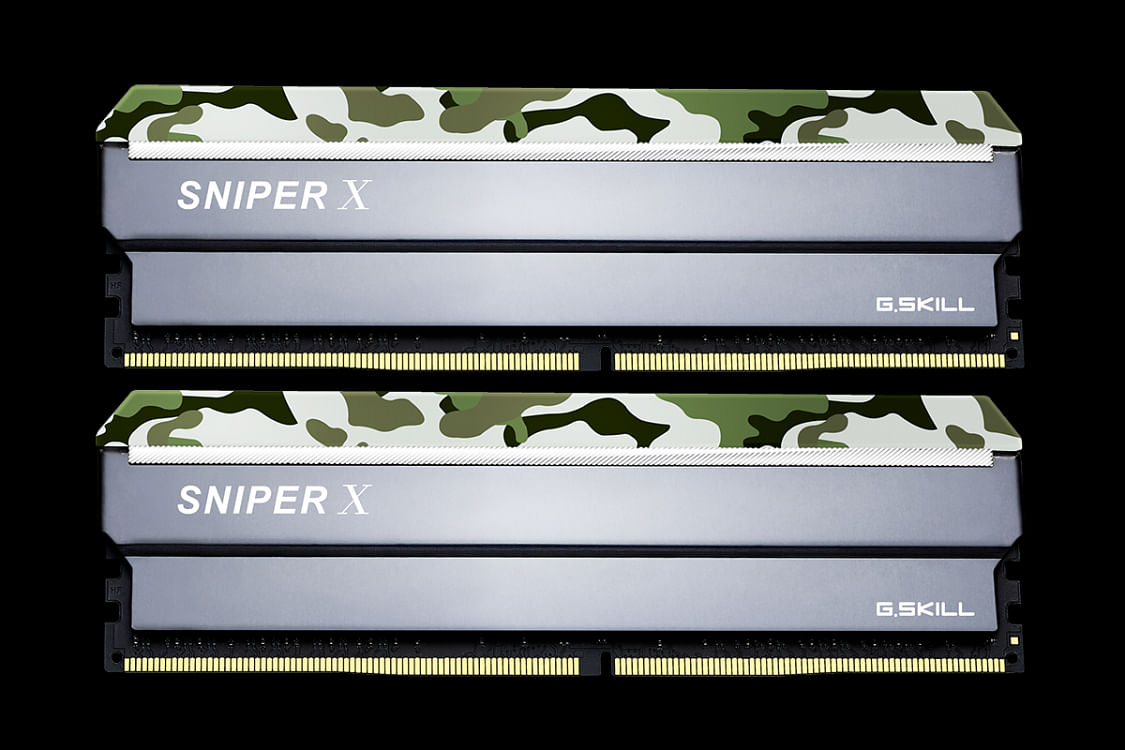 G.SKILL Sniper X 32GB (2x16GB) 3200MHz DDR4 Memory - Forest | F4