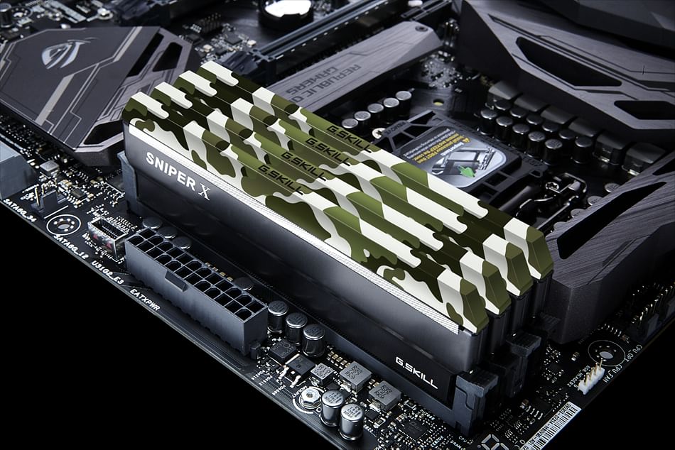 G.SKILL Sniper X 32GB 2x16GB 3200MHz DDR4 Memory Forest