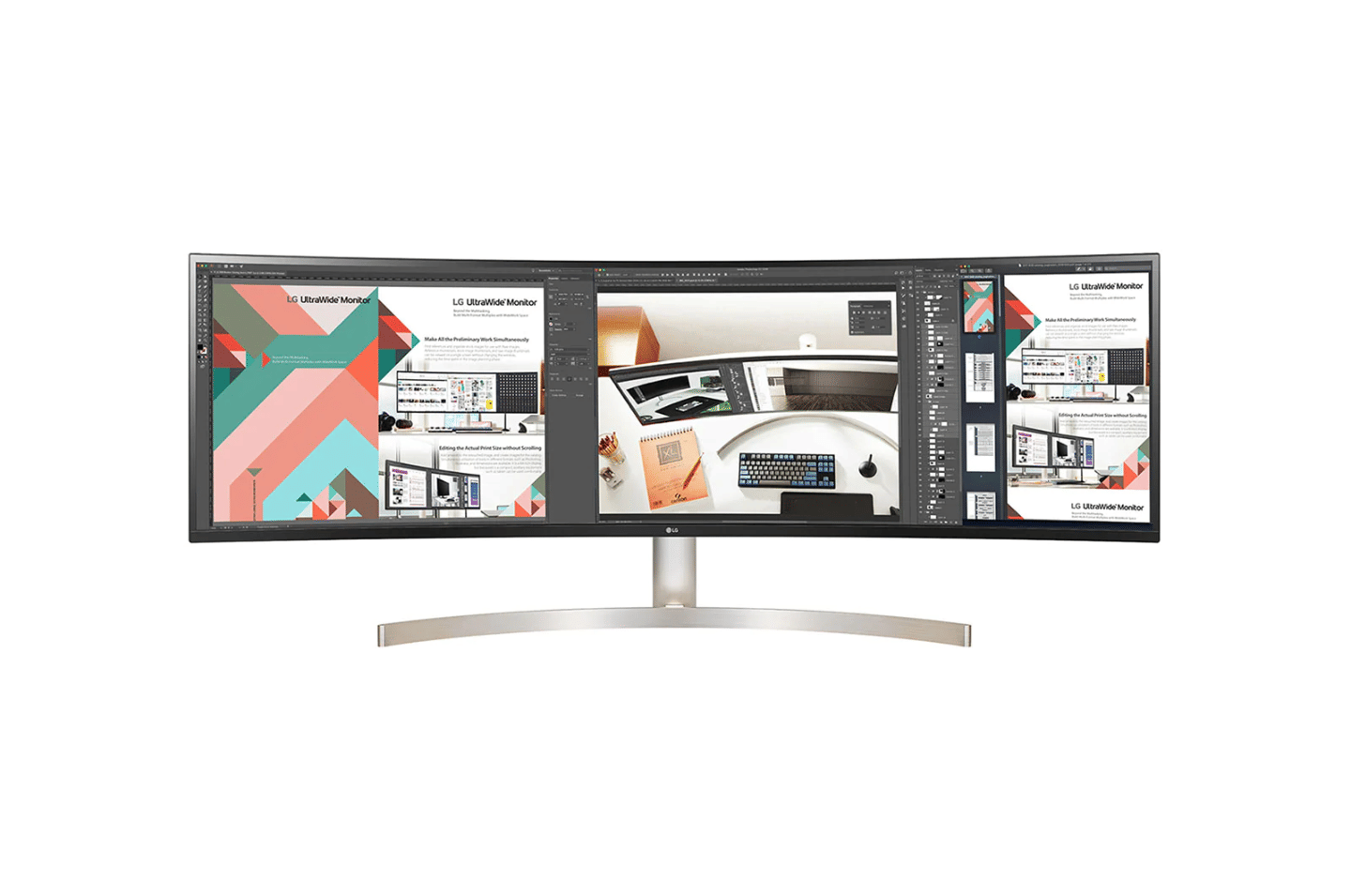 LG 49" IPS Curved Ultrawide HDR10 DQHD Monitor