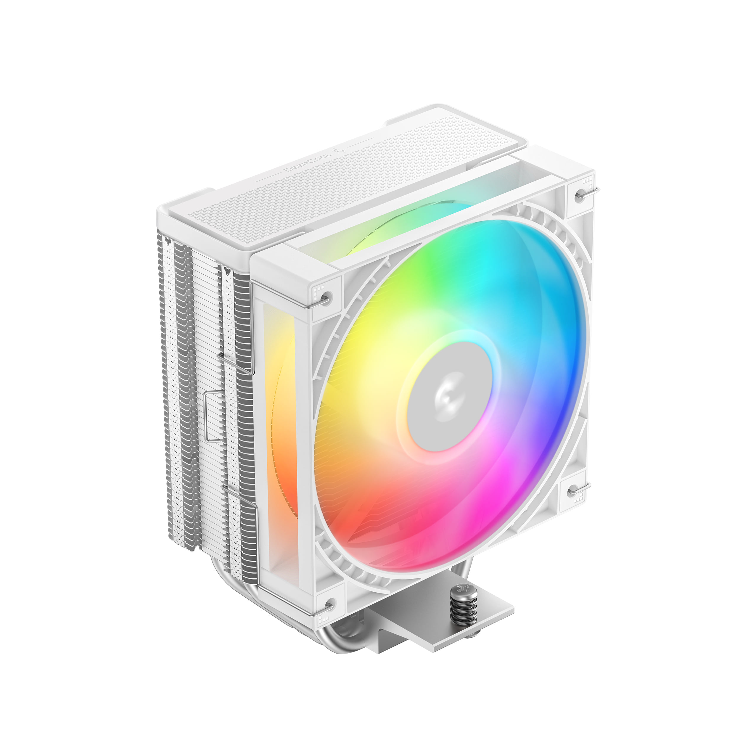 DeepCool AG400 ARGB G2 Single Tower CPU Cooler - White