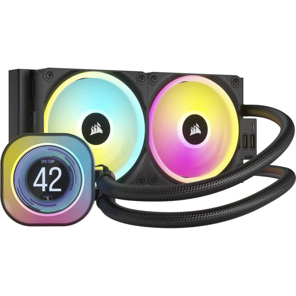 Corsair iCUE LINK H100i LCD 240mm Liquid CPU Cooler