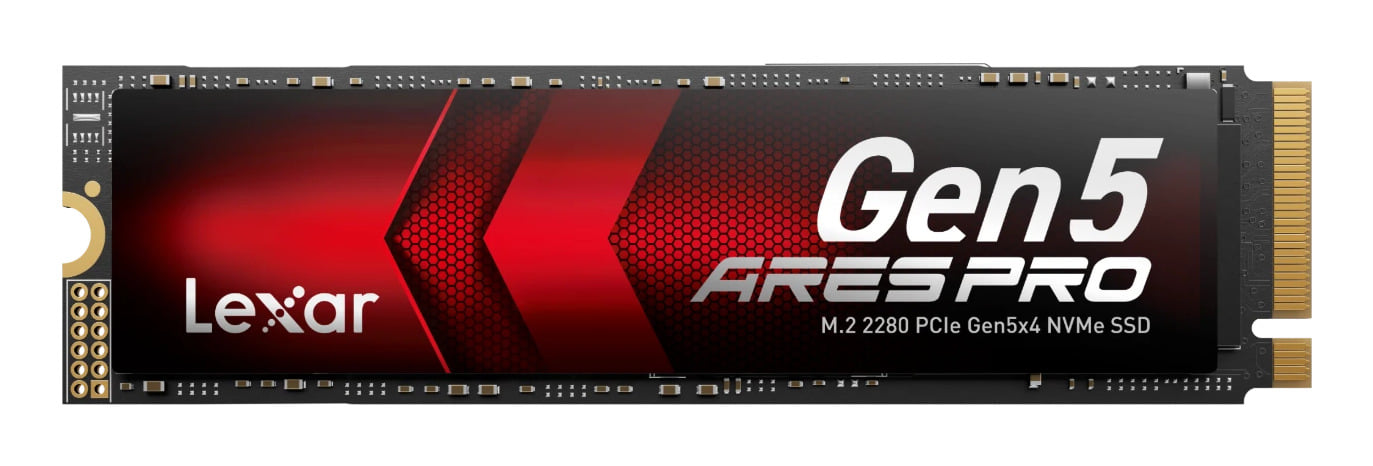 Lexar ARES Pro 1TB M.2 Gen 5 NVMe SSD
