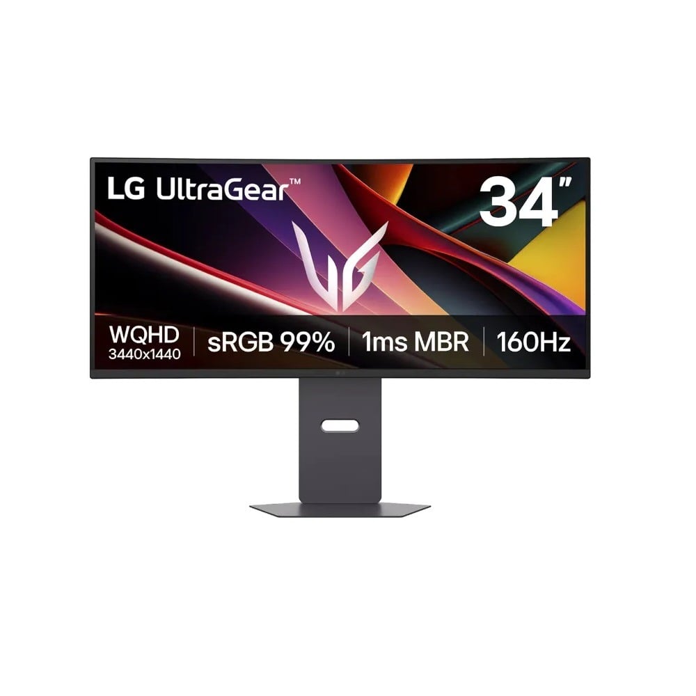 LG UltraGear™ 34" 160Hz WQHD Curved Gaming Monitor