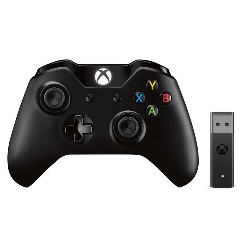 MS Xbox Controller + Wireless Adapter for Windows 10