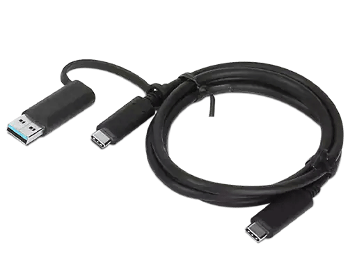 Lenovo USB Cable 1M USB-A/USB-C Black