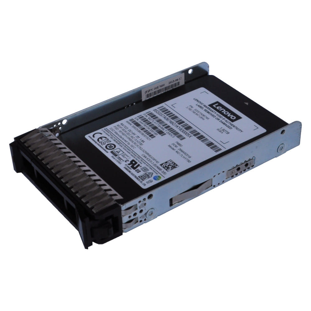 Lenovo ThinkSystem PM883 HDD 1.92TB Entry SATA 6GB Hot Swap SSD 3.5"
