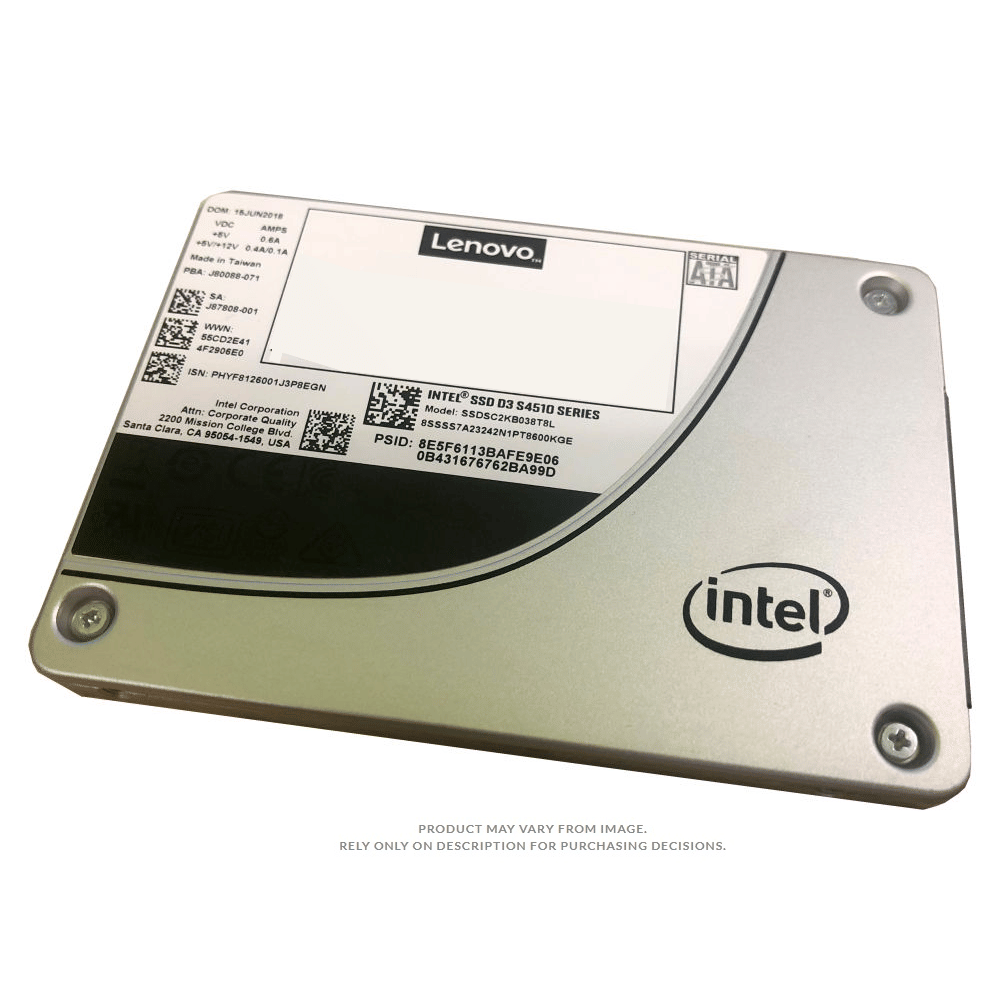 Lenovo ThinkSystem ST50 3.5" S4510 960GB Read Intensive SATA 6GB SSD