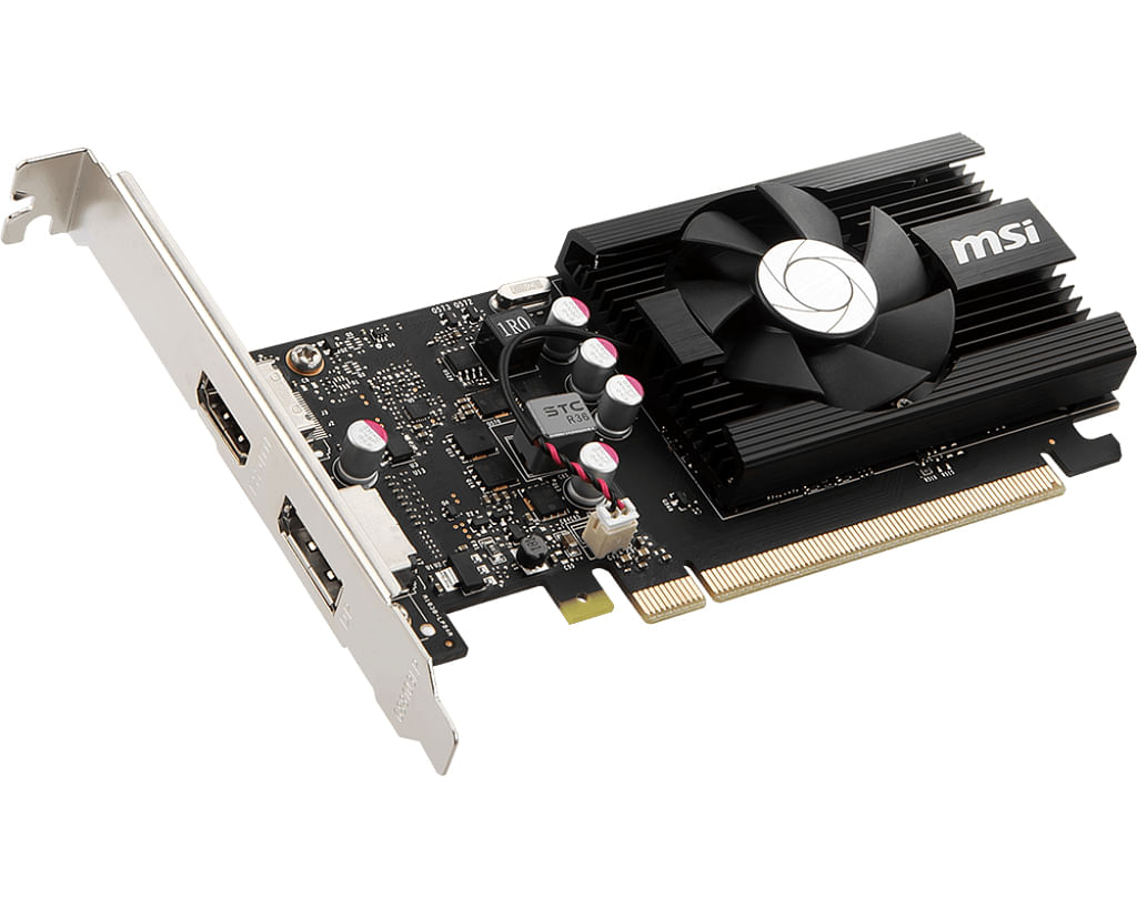 MSI GeForce GT 1030 4GD4 Low Profile OC Video Card