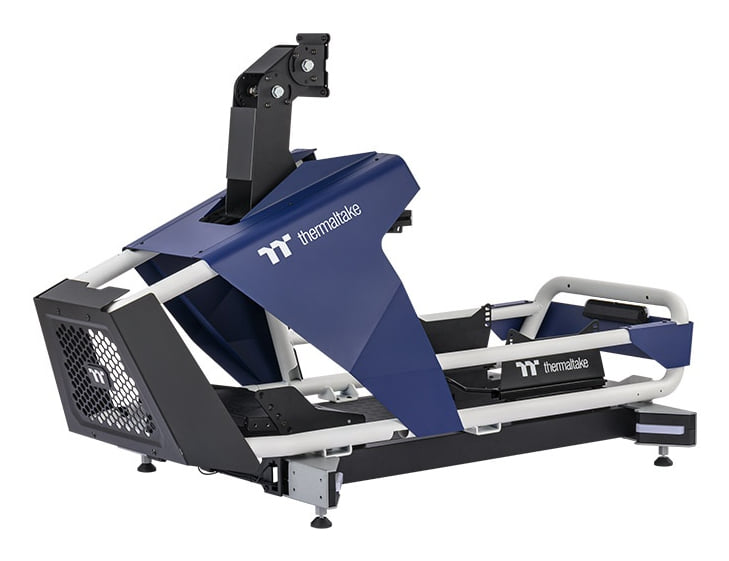 TT GR700 RGB Racing Simulator Cockpit Black/Blue