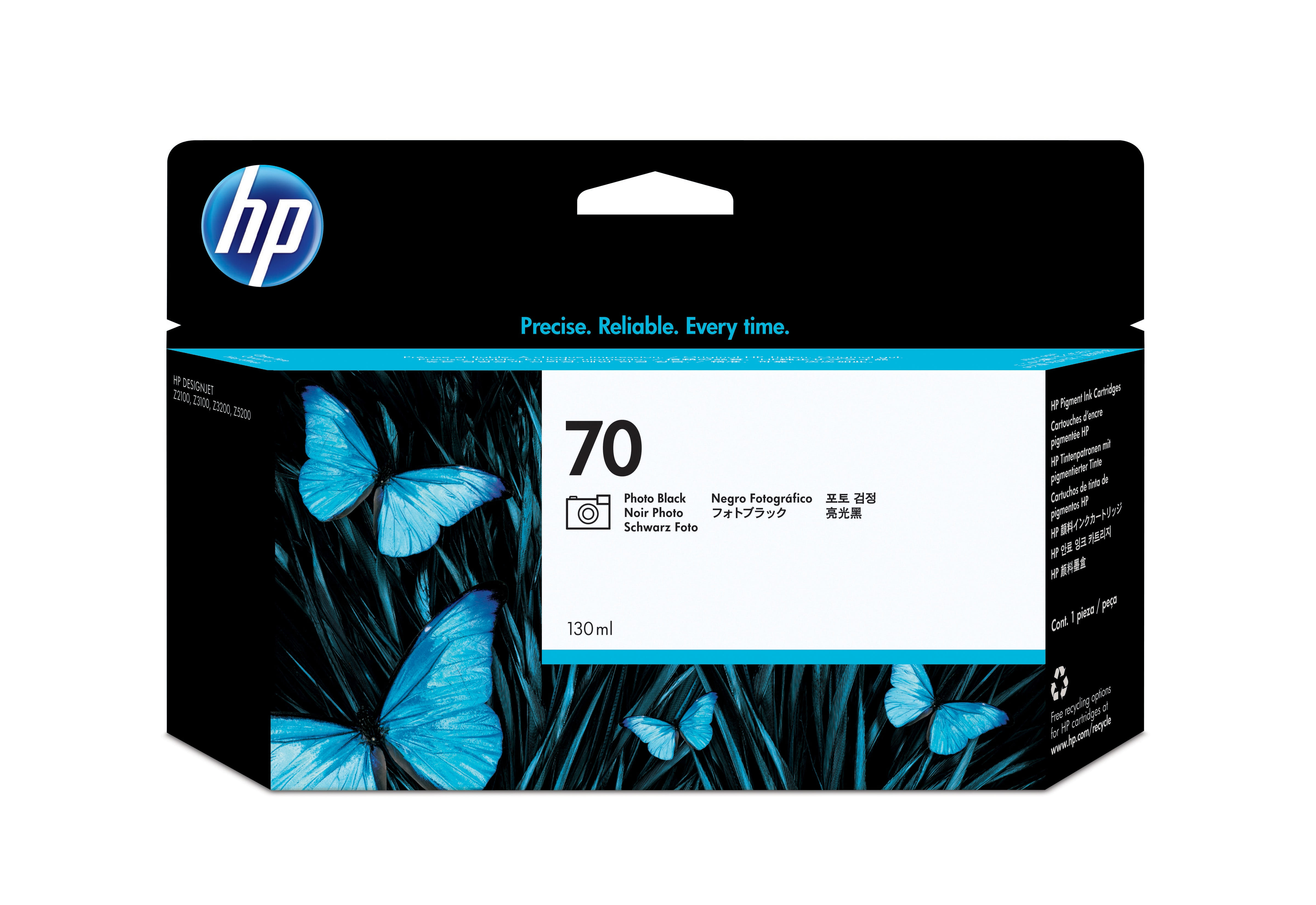 HP 70 130ml Photo Black Ink Cartridge