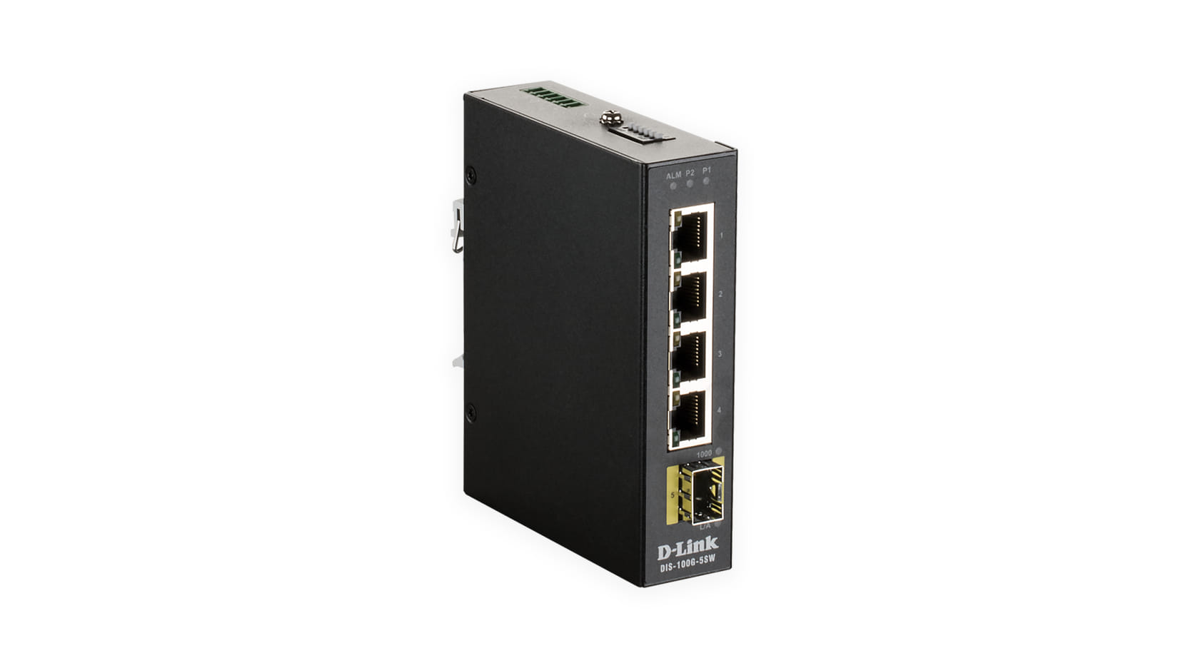 D-Link DIS '100G '5SW UnManaged L2 Gigabit Ethernet (10/100/1000) Black