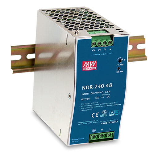 D-Link DIS-N240-48 Power Supply Unit 240 W Stainless steel