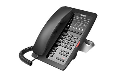 Fanvil Hotel Phone IP Phone Black Wired Handset