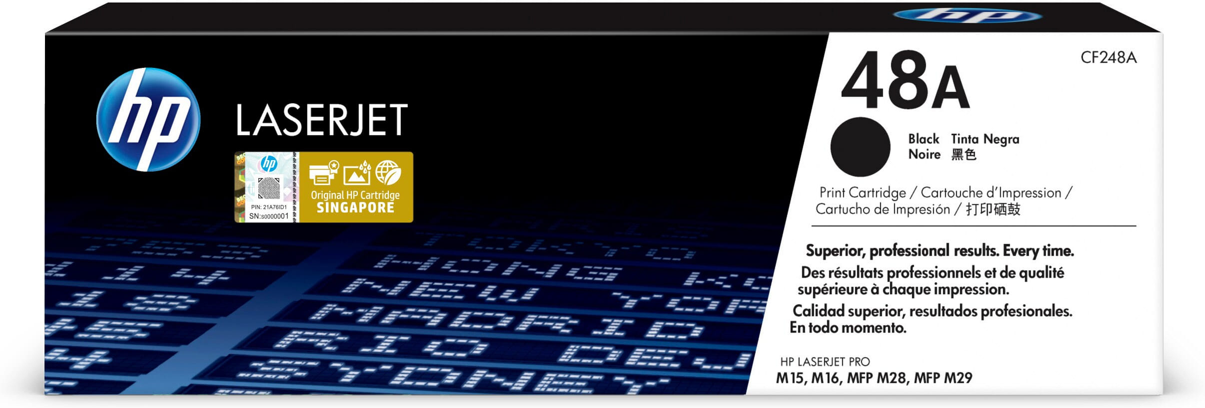 HP 48A Black Toner - For M15W ,M15A, M29W Printers