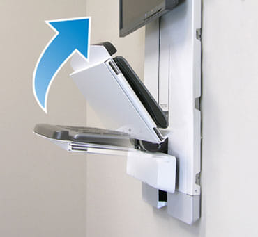 Ergotron Vertical Lift Auto-Retracting Keyboard