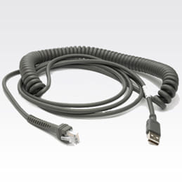 Zebra Cable interface/Gender Adapter USB Type A Grey