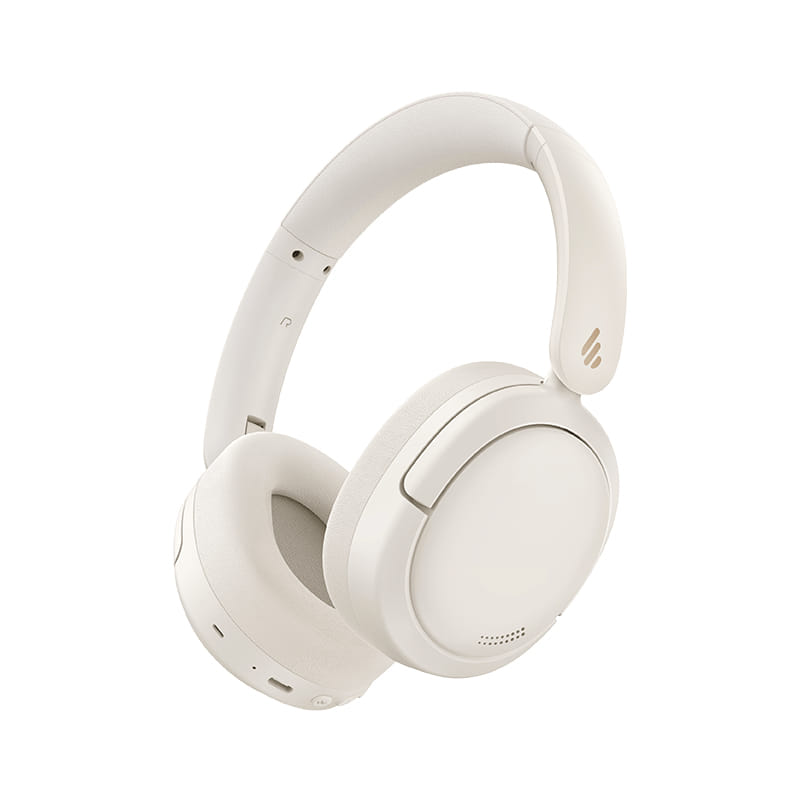 Edifier Wireless Over-Ear Headphones With Active Noise Cancellation - Ivory