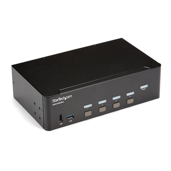 Startech 4-Port HDMI KVM Switch - 4K 30Hz - Dual Display