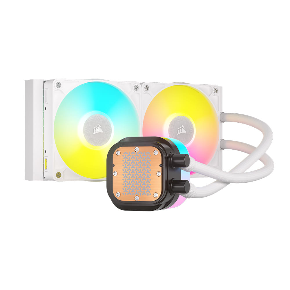 Corsair iCUE Link Titan 240 RX RGB CPU Cooler - White