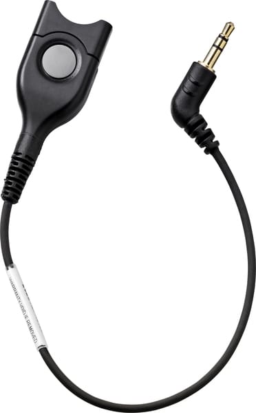 Sennheiser CCEL 193 Mobile Phone Cable Black 0.2m 3.5mm 3-pin