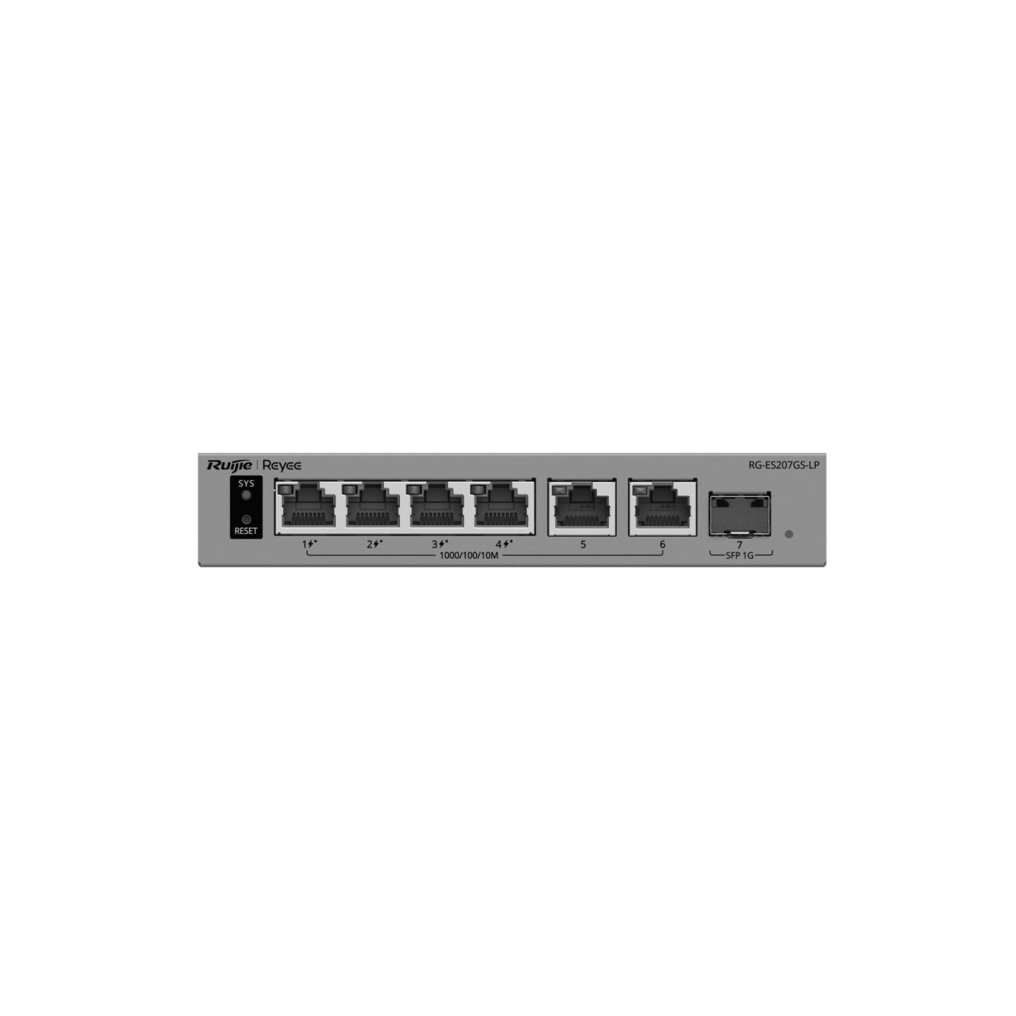 Ruijie Reyee 4-Port Gigabit PoE+ Cloud Managed Switch