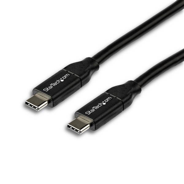 Startech 2m USB C to USB C Cable w/ 5A PD - USB 2.0 USB-IF Certified