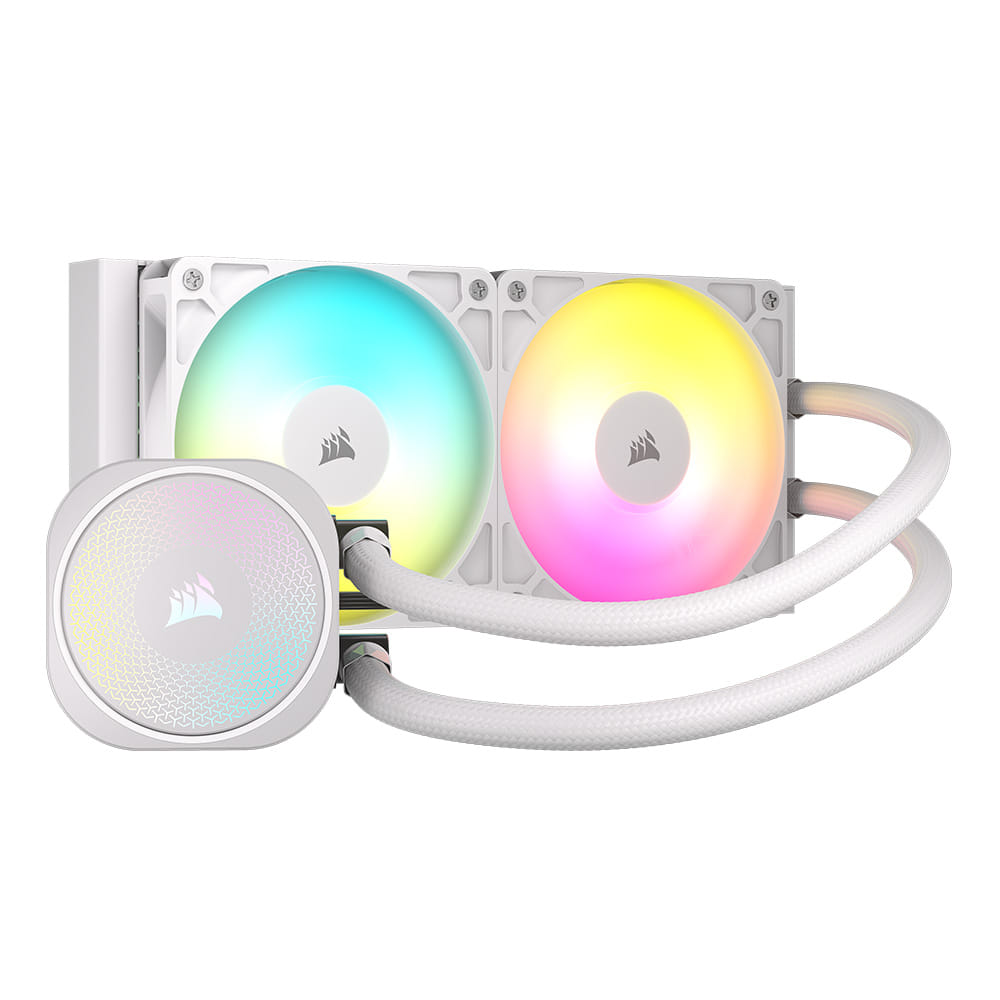 Corsair NAUTILUS 240mm ARGB White Liquid CPU Cooler