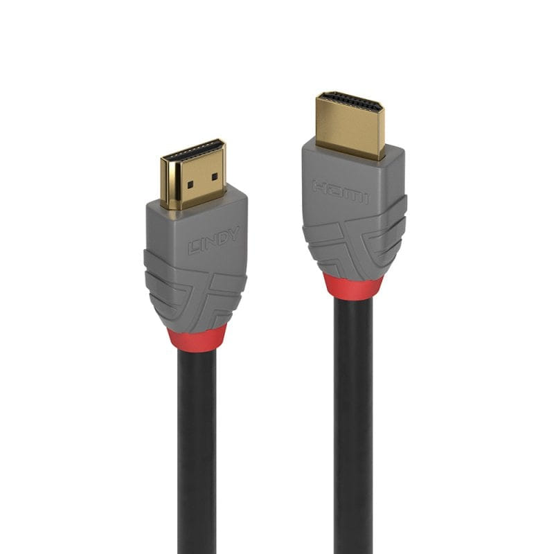 Lindy HDMI Cable 5m Type A (Standard) Black Grey