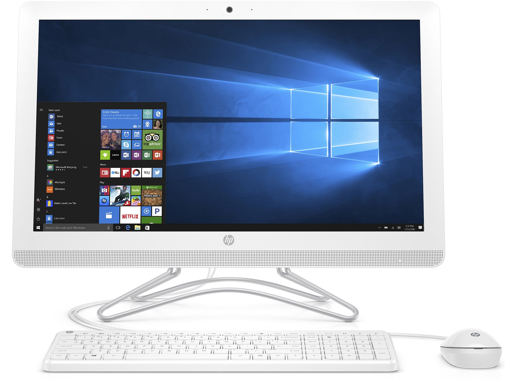 HP All-in-One 24-F0051JPタッチパネル|Windowsデスクトップ HP All-in-One 24-F0051JPタッチパネル|Windowsデスクトップ