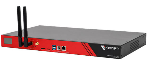 Opengear 16 Serial SW Selectable Dual AC Gateway/Controller 10, 100, 1000 Mbit/s