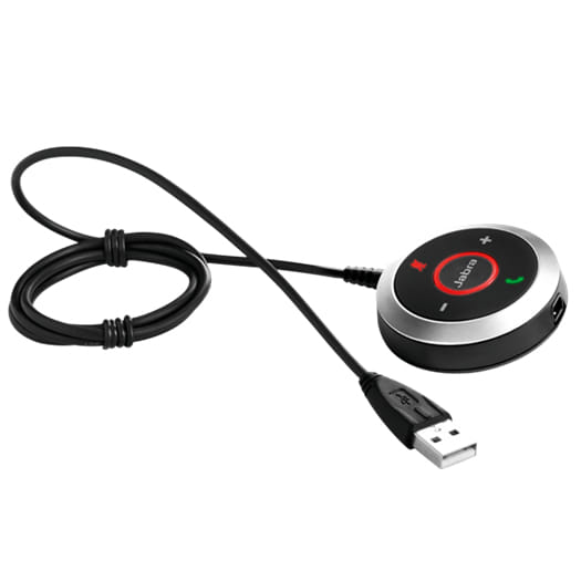 Jabra Evolve 40 Link UC Remote Control Wired Audio Press buttons