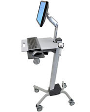 Ergotron Neo-Flex LCD Cart Computer desk Grey