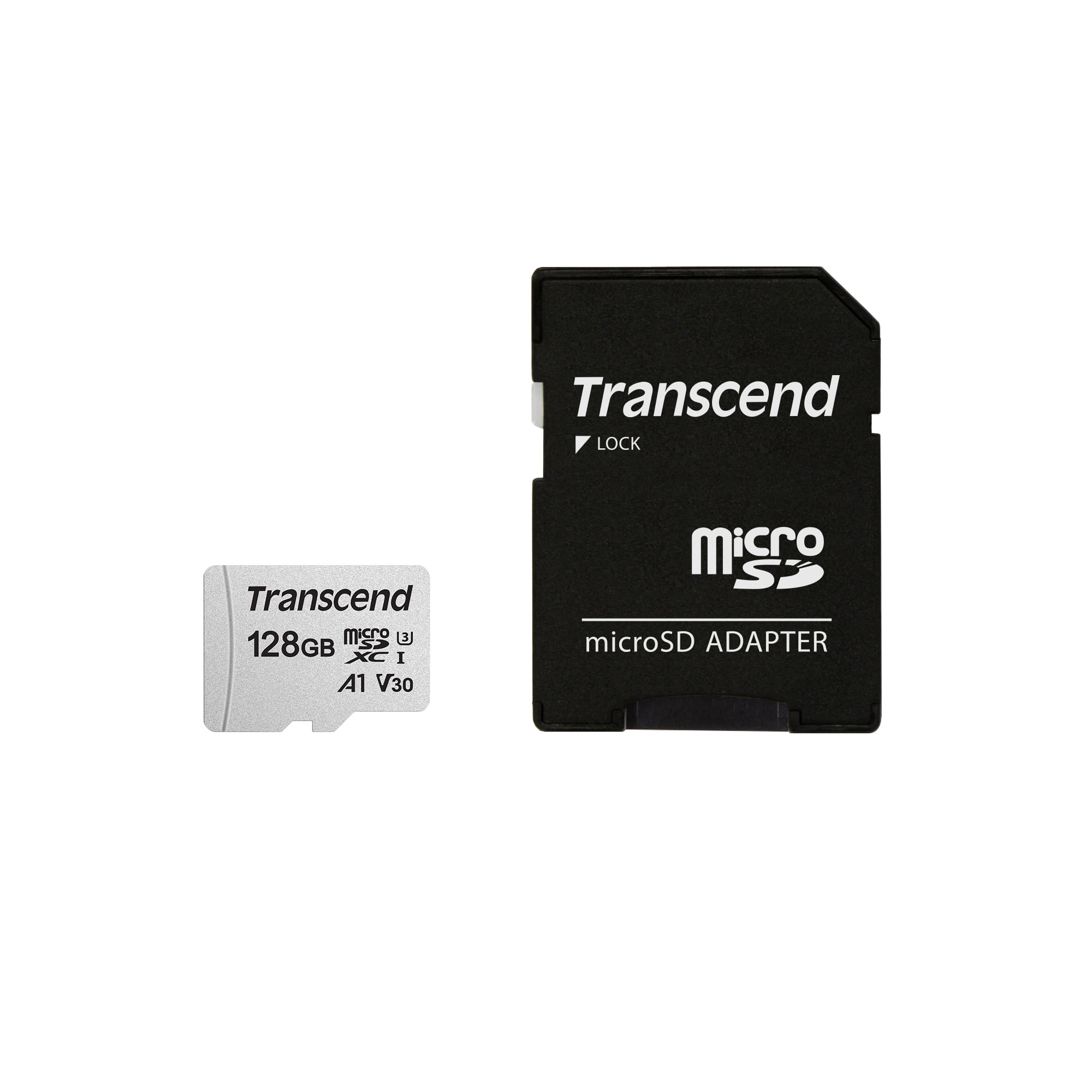 Transcend microSD Card SDXC 300S 128GB With Adapter
