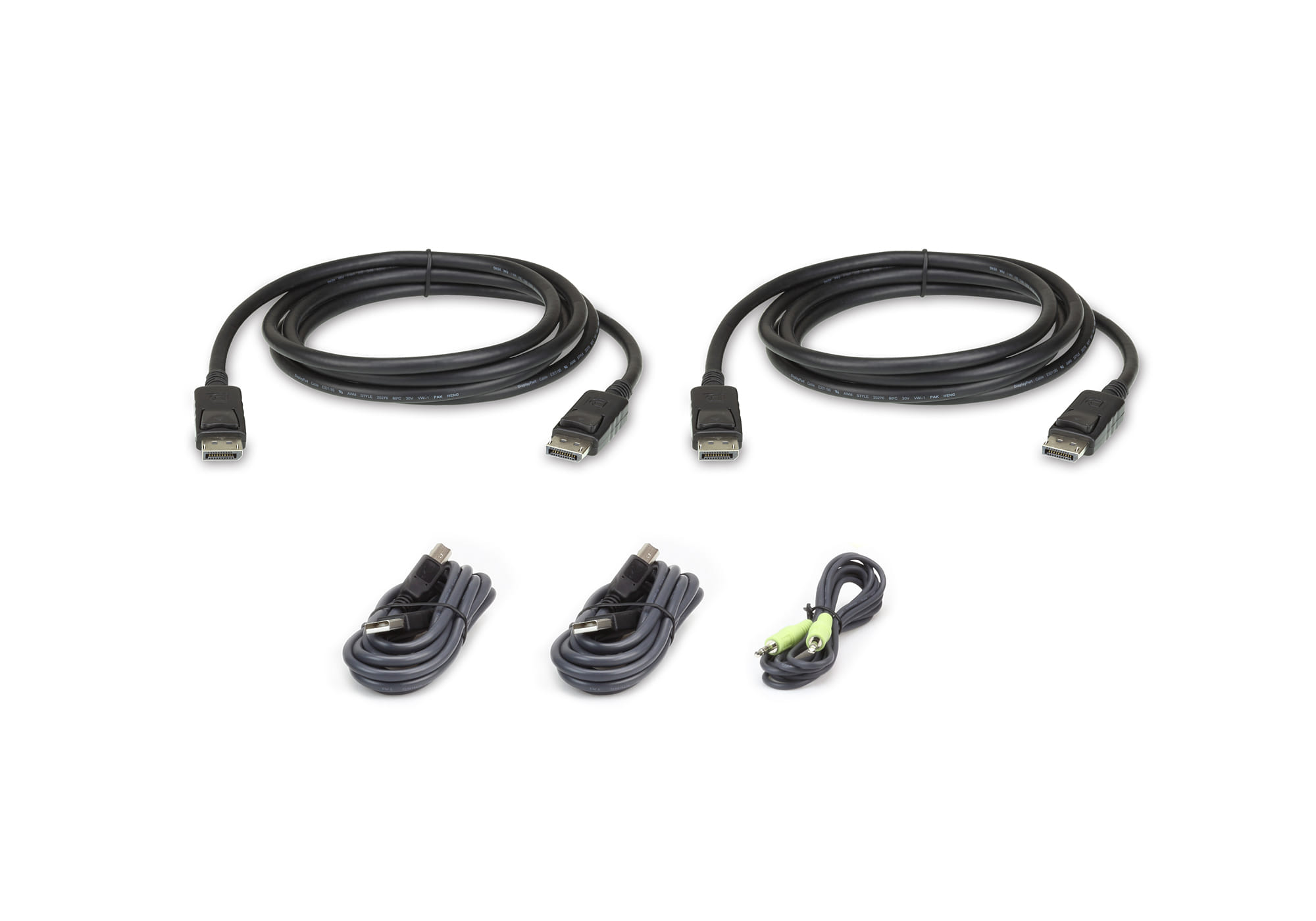 Aten 1.8m USB DisplayPort Dual Display KVM Cable Kit