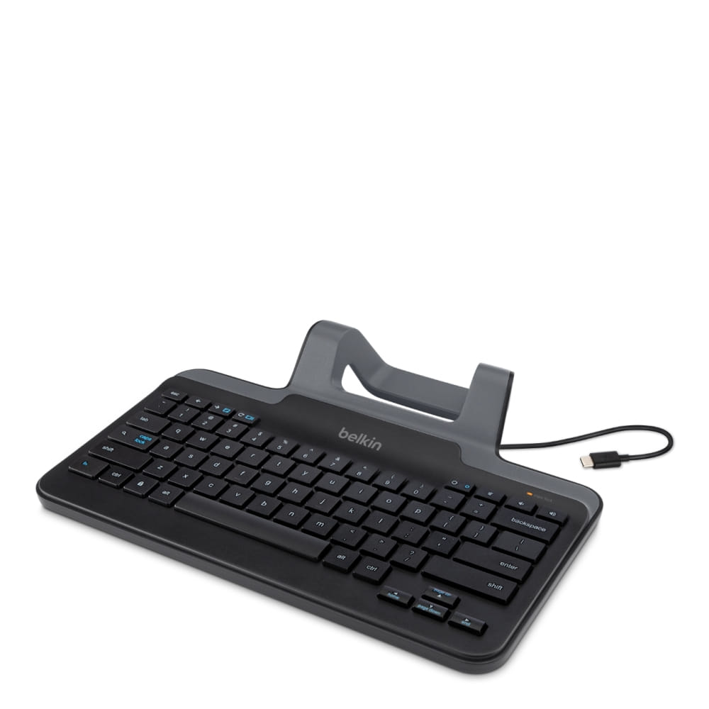 Belkin B2B191 Mobile device Keyboard Black USB Type-C