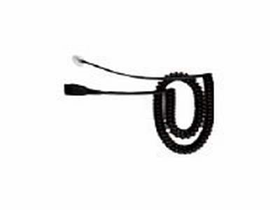 Jabra LINK 2m Coiled QDt to Modular RJ Cable