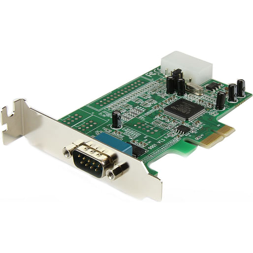 Startech 1-Port Low Profile PCI Express Serial Card with 16550 UART