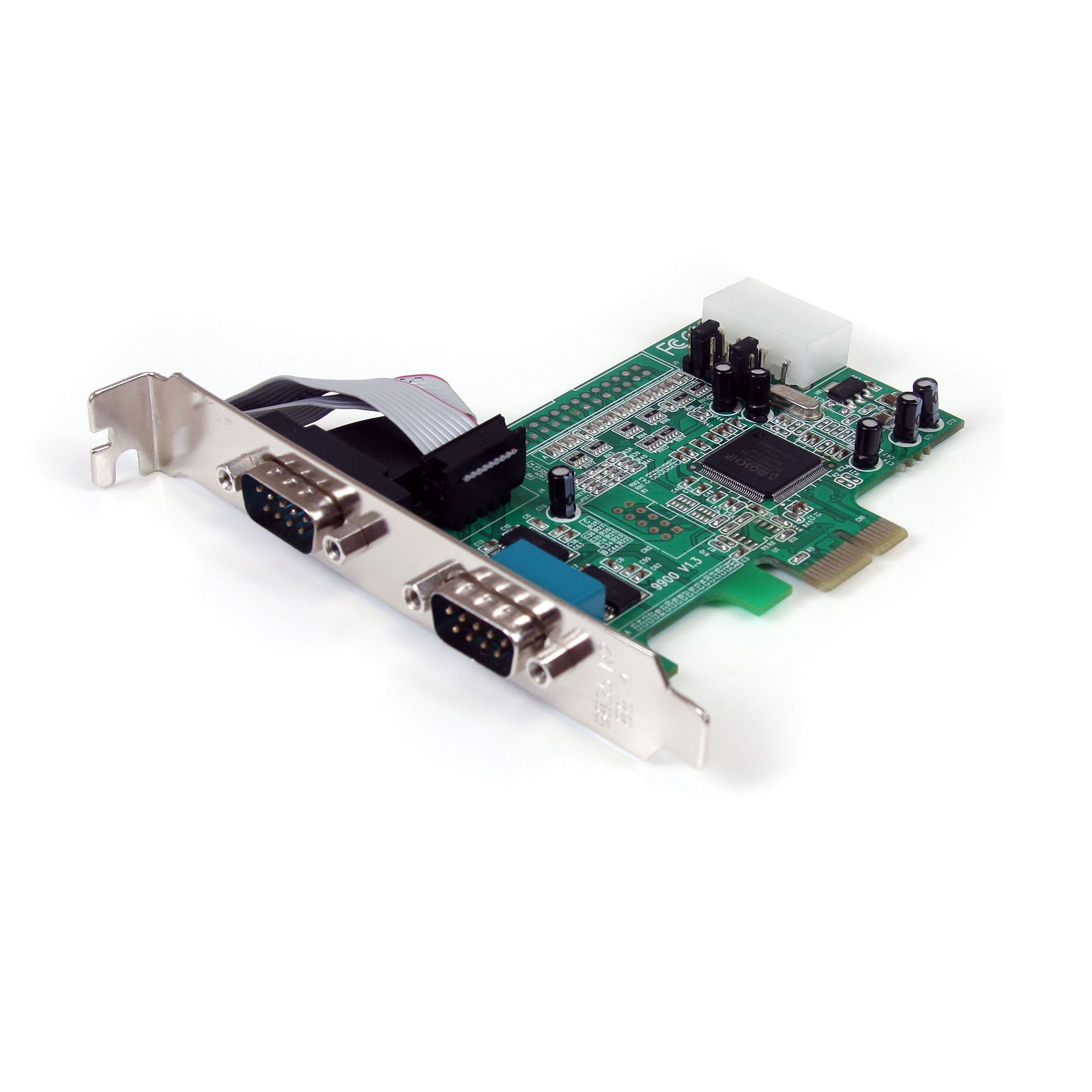 Startech 2-Port PCI Express RS232 Serial Adapter Card with 16550 UART