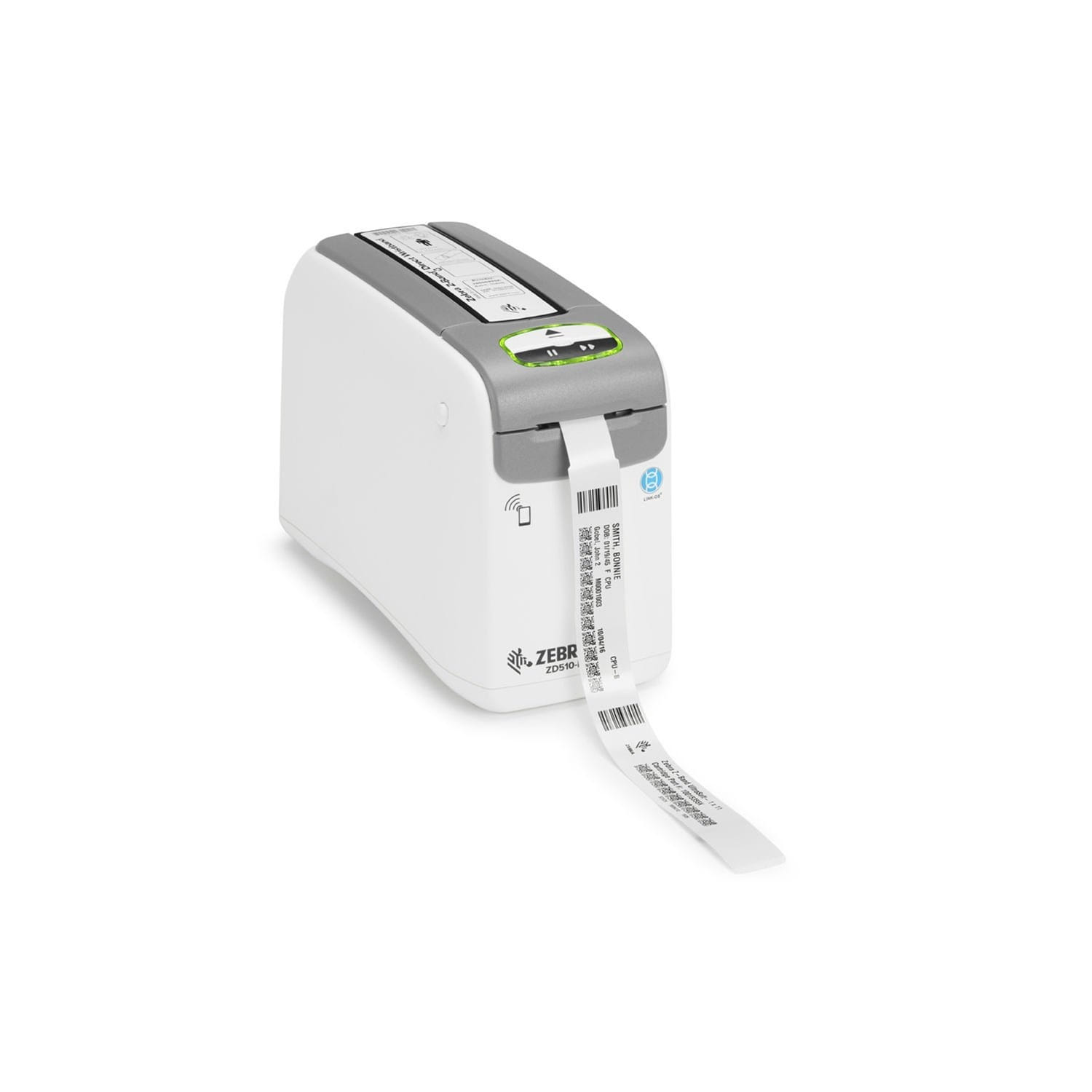 Zebra ZD510 WristBand ZPL II XML Direct Thermal Printer