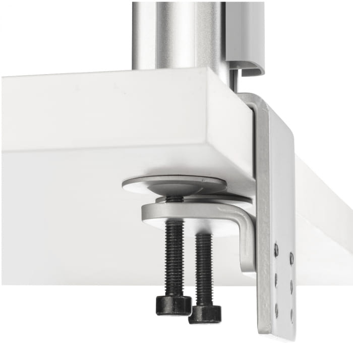 Atdec AWM-FH HvyDty F-Clamp Desk Mount Silver