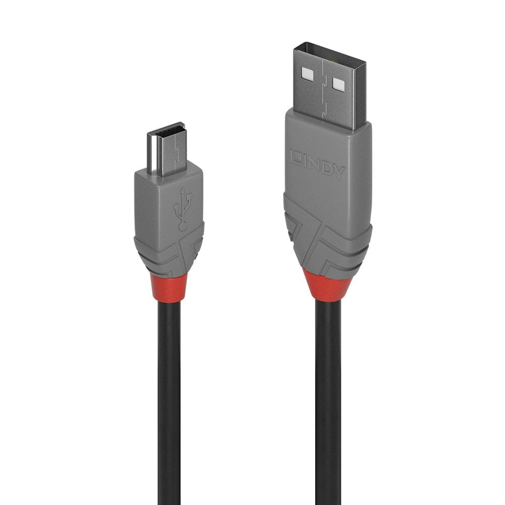 Lindy Anthra Line 5m USB2 A to Mini-B Cable
