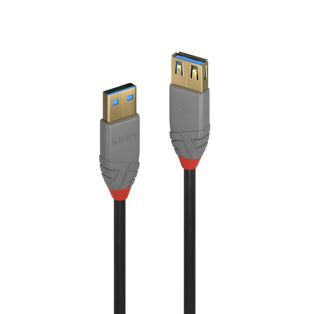 Lindy USB Cable 3m 3.2 Gen 1 (3.1 1) A Black