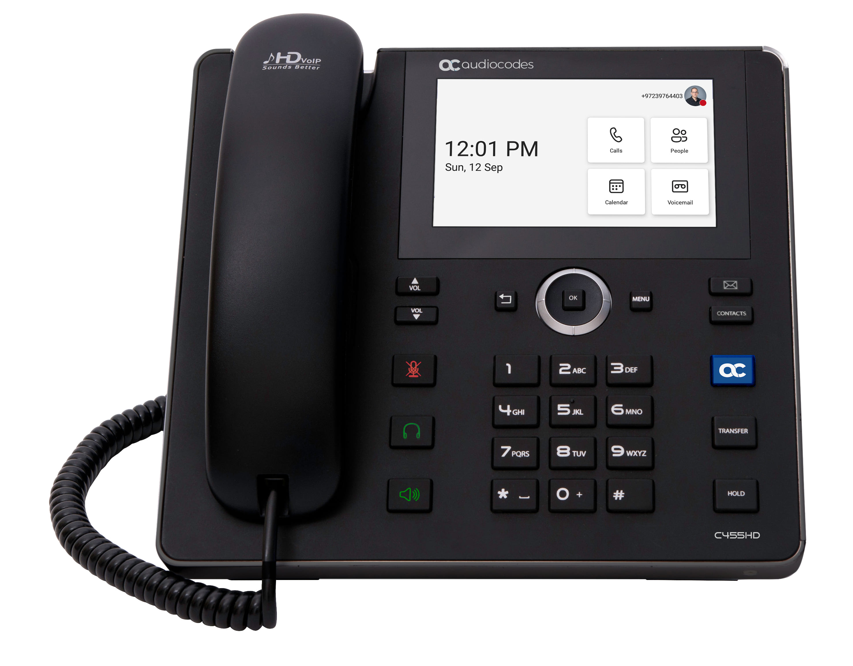 AudioCodes IP-Phone POE GBE BT Dual Band WiFI