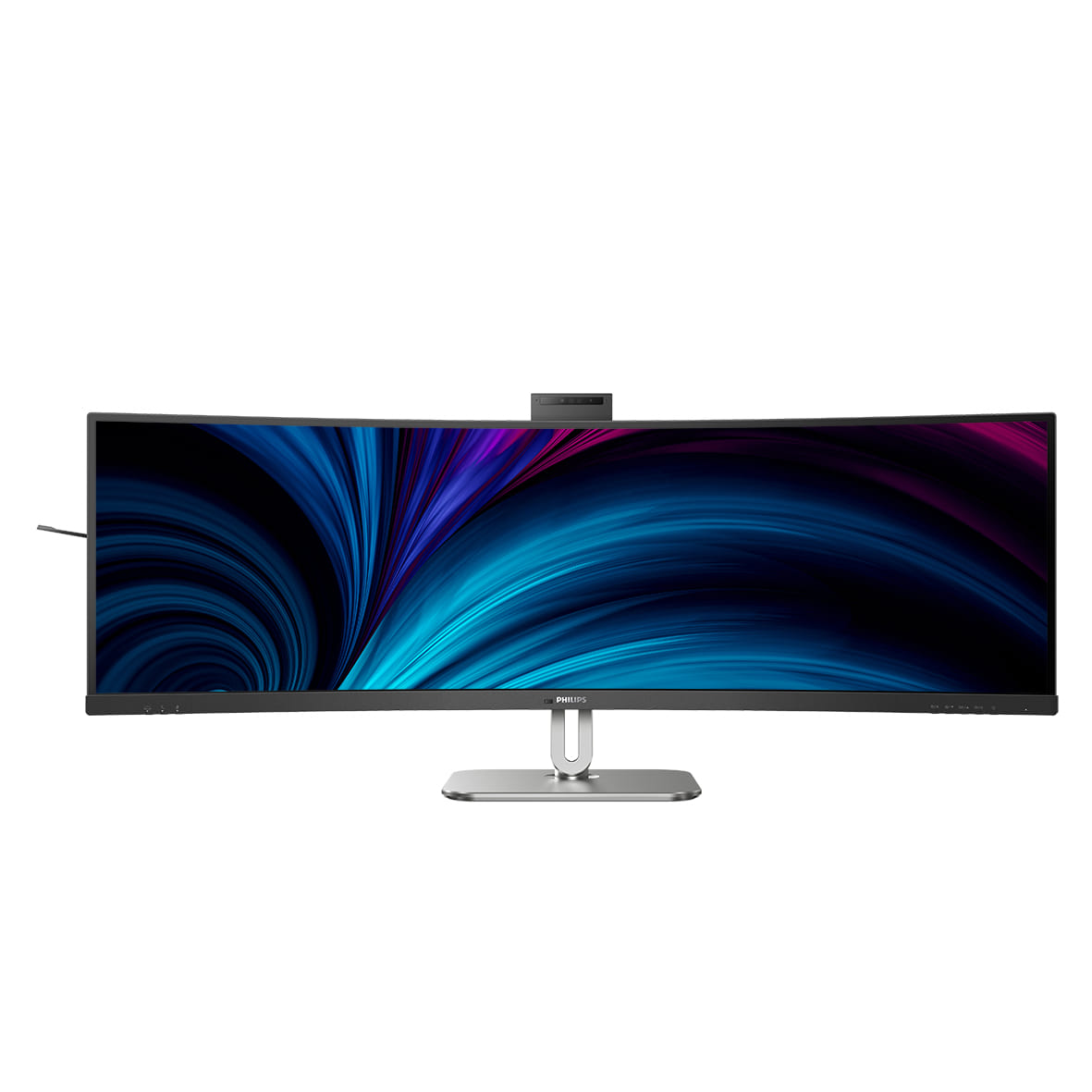 Philips 48.8" 5K DQHD Superwide VA Curved Business Monitor With Webcam