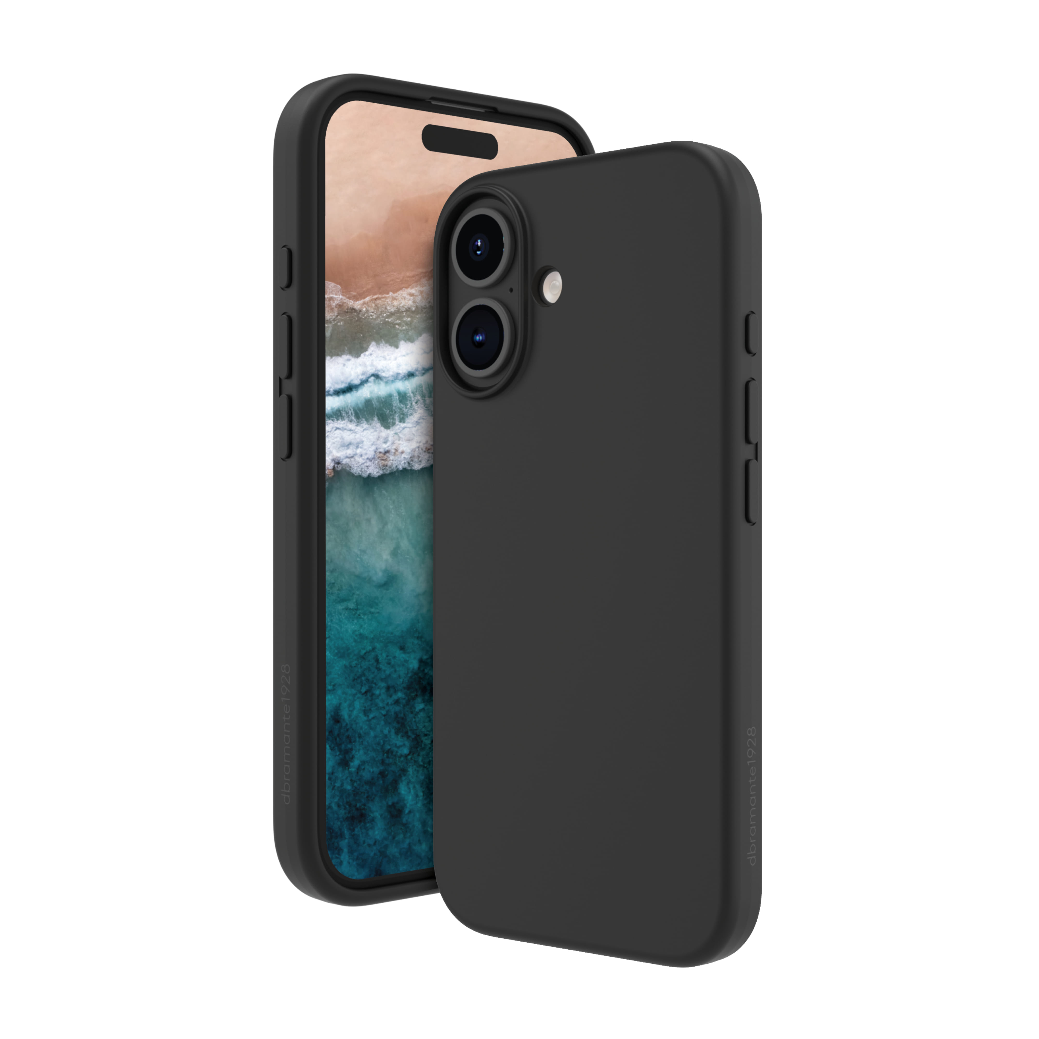 Dbramante Monaco Silicone iPhone 16 BLK