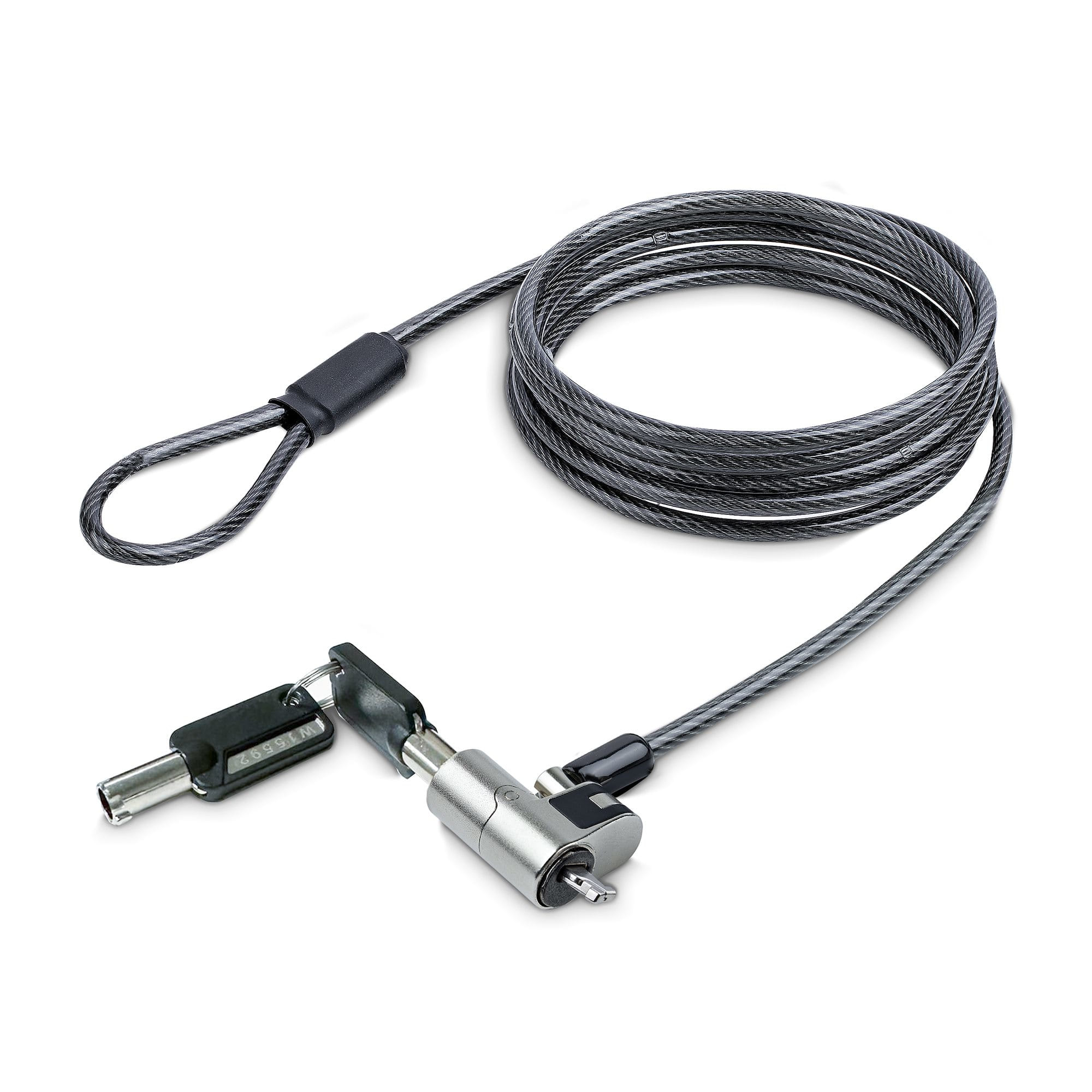 Startech Nano Laptop Cable Lock 6ft Keyed Lock