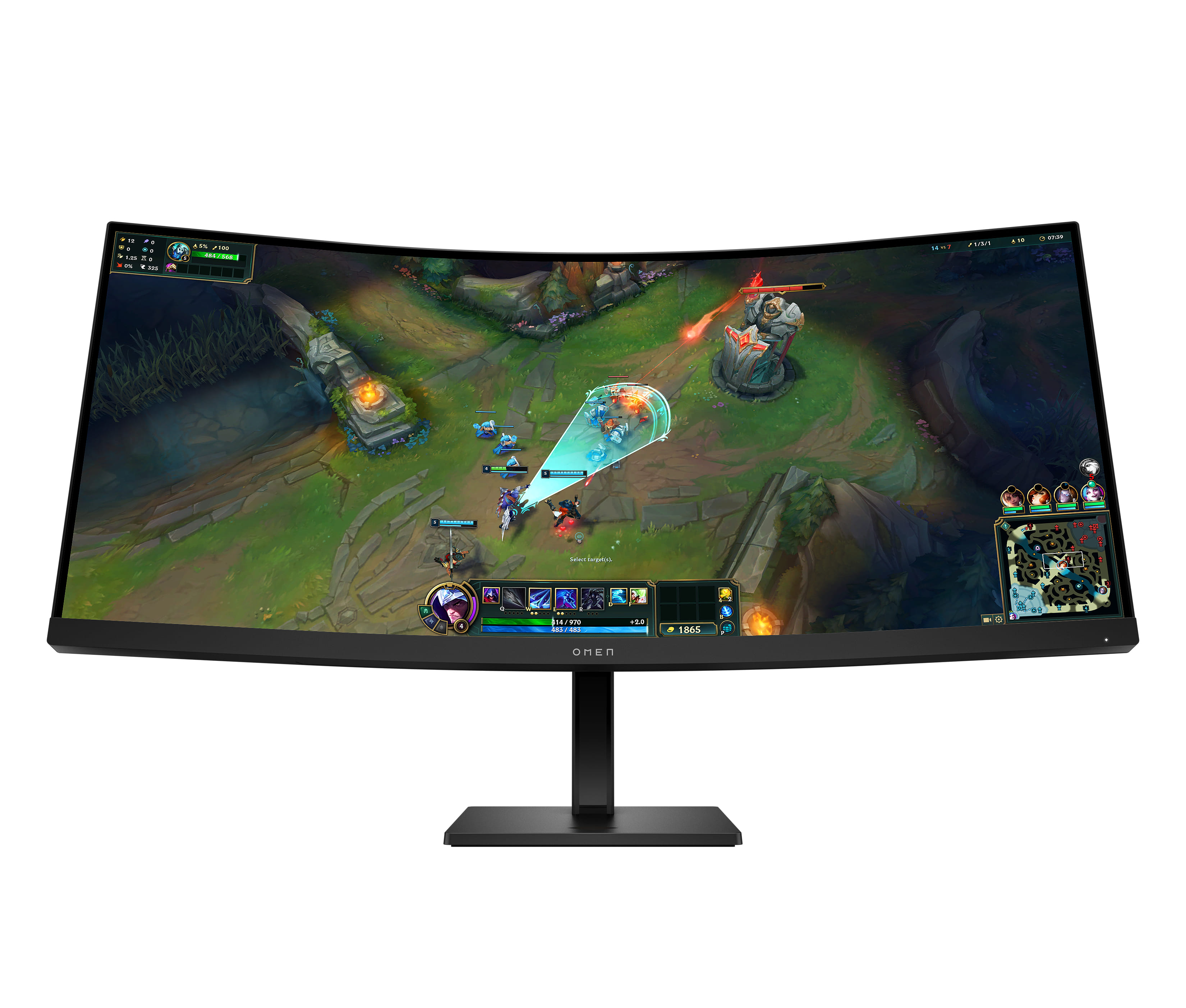 HP Omen 34C G2 34" WQHD 180Hz Curved Monitor