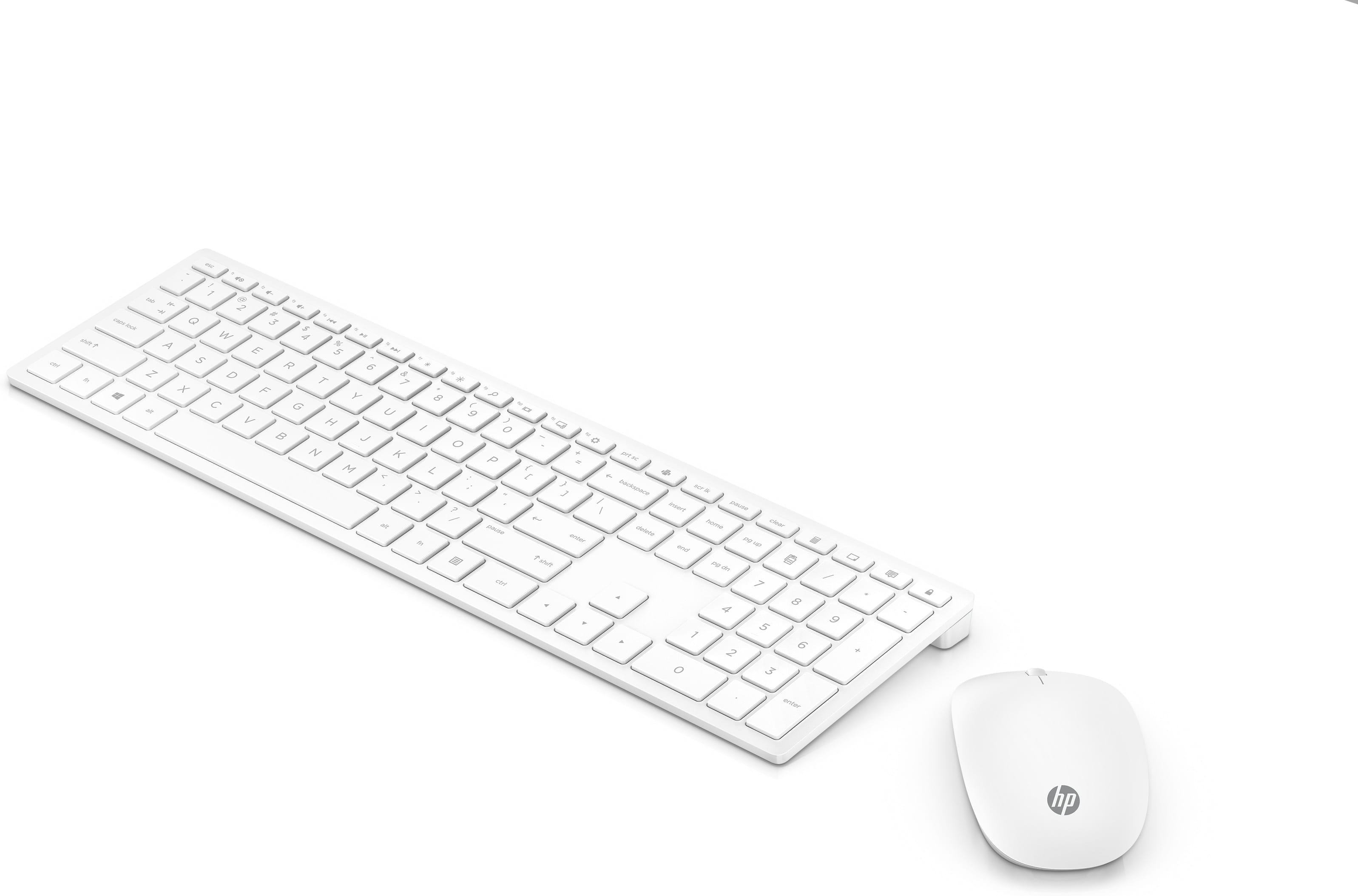 HP Pavilion Wireless Combo Keyboard 800 White